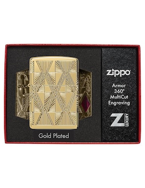 Encendedor Zippo diseño diamante 360