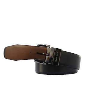 Cinturón Perry Ellis de piel para hombre