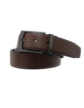 Cinturón Perry Ellis de piel para hombre