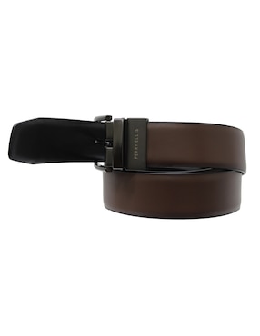 Cinturón Perry Ellis de piel para hombre