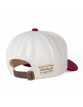 Gorra visera curva broche casual Kiblo Caps Co western malbec unisex