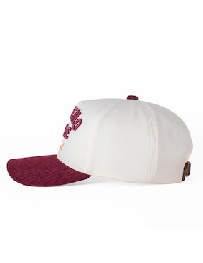 Gorra visera curva broche casual Kiblo Caps Co western malbec unisex