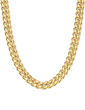 Collar Caos Horus de baño de oro 18 K