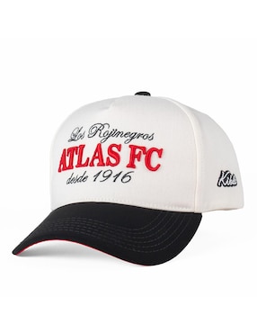 Gorra con visera curva snapback para fútbol Kiblo Caps Co Atlas Club adulto