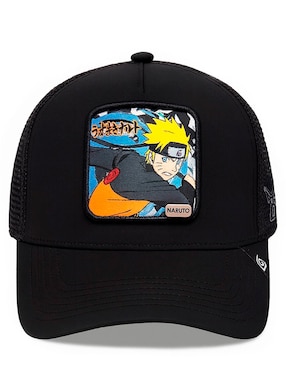 Gorra visera curva snapback Naruto para hombre