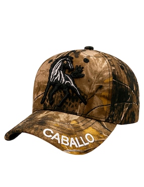 Gorra visera curva velcro Knite para hombre