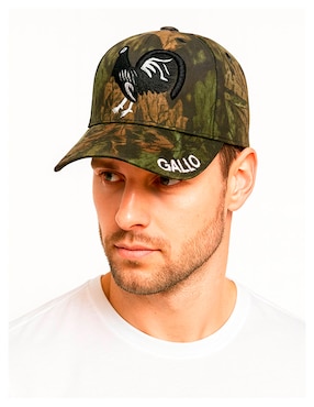 Gorra visera curva velcro Knite para hombre
