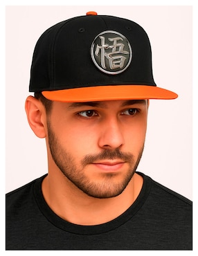 Gorra visera plana snapback Dragon Ball Dragon Ball para hombre