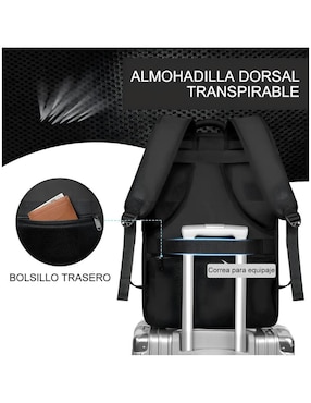 Mochila para viaje Lab.G impermeable para hombre