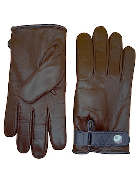 Guantes JBE de piel para hombre