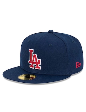 Gorra visera plana cerrada para Béisbol New Era Seasonal Chain Stitch Los Angeles Dodgers para hombre