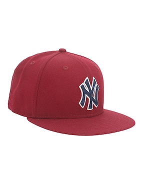 Gorra visera plana cerrada para béisbol New Era Seasonal Chain Stitch New York Yankees para hombre