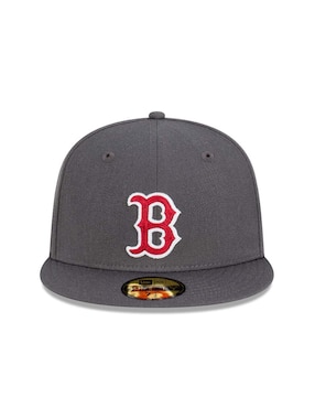 Gorra visera plana cerrada para Béisbol New Era Seasonal Chain Stitch Boston Red Sox para hombre