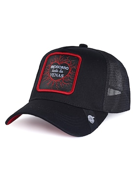 Gorra visera curva broche Pook Hasta las venas unisex