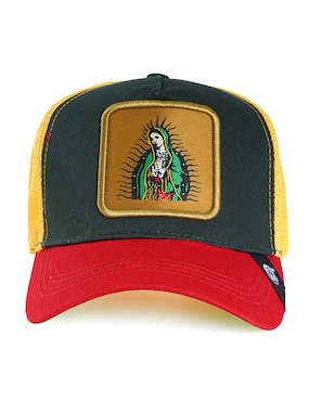 Gorra visera curva broche Pook Virgen de Guadalupe unisex
