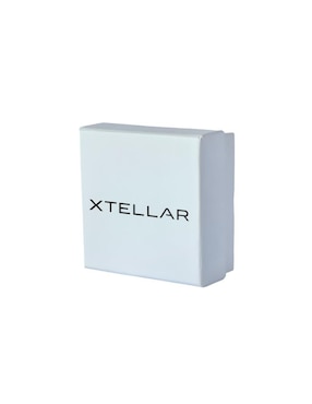 Pulsera Xtellar de acero inoxidable con acabado brillante