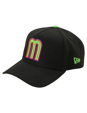 Gorra visera curva snapback casual New Era México para adulto