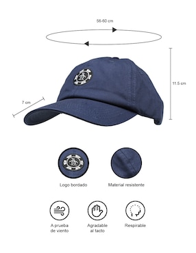 Gorra con visera curva correa ajustable Original Penguin para hombre