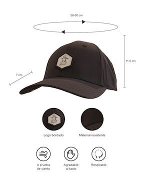 Gorra visera curva correa ajustable casual Original Penguin para hombre