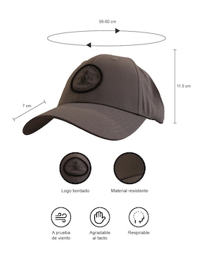 Gorra visera curva broche Original Penguin para hombre