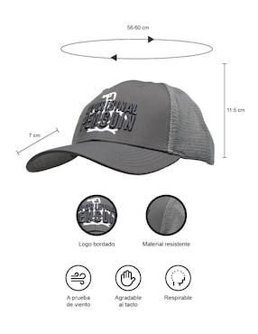 Gorra con visera curva snapback Original Penguin para hombre