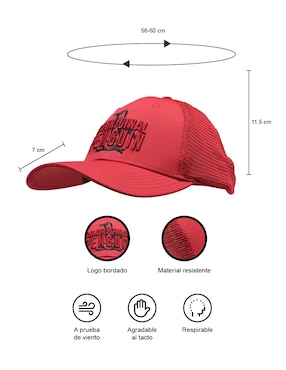 Gorra visera curva broche casual Original Penguin para hombre
