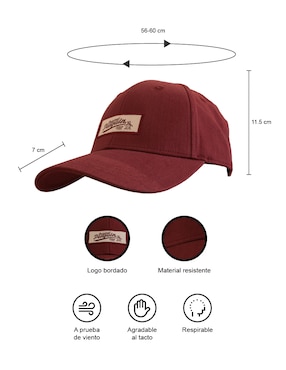 Gorra visera curva correa ajustable Original Penguin para hombre