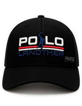 Gorra visera curva velcro Polo para hombre