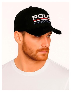 Gorra visera curva velcro Polo para hombre