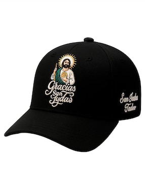 Gorra visera curva snapback casual Knite San Judas Tadeo para hombre