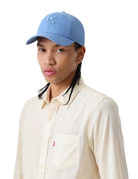 Gorra visera curva correa ajustable casual Levi's para hombre