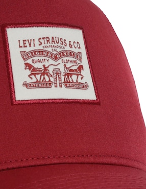 Gorra visera curva snapback casual Levi's para hombre