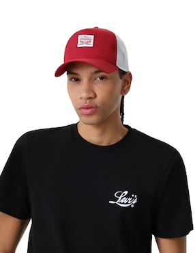 Gorra visera curva snapback casual Levi's para hombre