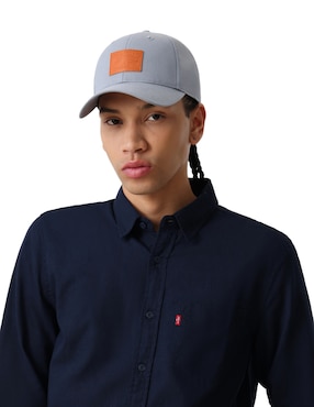 Gorra visera curva correa ajustable casual Levi's para hombre