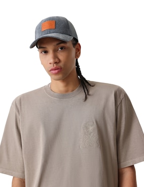 Gorra visera curva correa ajustable casual Levi's para hombre