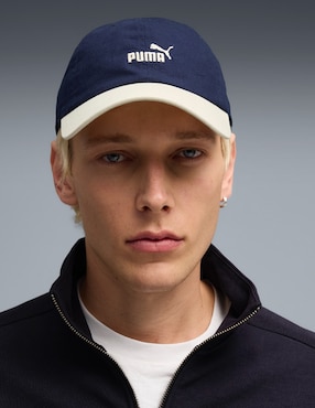 Gorra visera curva hebilla para entrenamiento Puma Ess No 1 Color Block para hombre