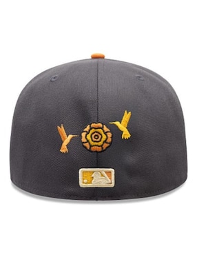 Gorra visera plana cerrada para béisbol New Era dia de muertos New York Yankees para adulto