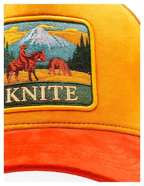 Gorra visera curva snapback casual Knite para hombre