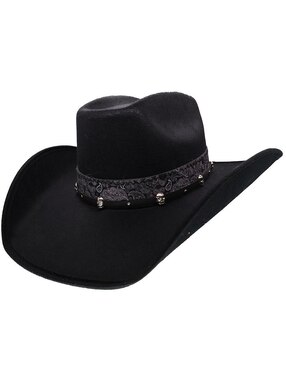 Sombrero Fabellino estampado calavera