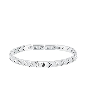 Pulsera Maserati iconic con acabado brillante
