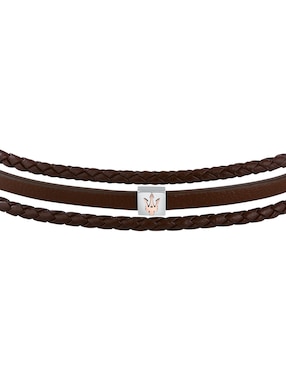 Pulsera Maserati Gioielli con acabado mate