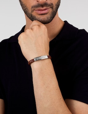 Pulsera Maserati Gioielli con acabado mate