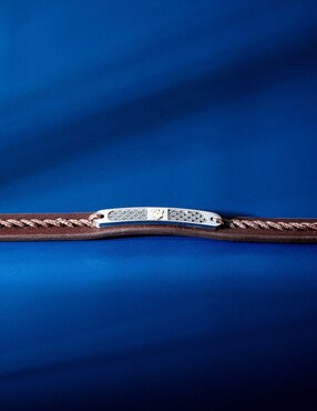 Pulsera Maserati Gioielli con acabado mate
