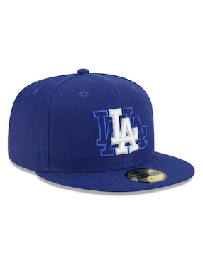Gorra visera plana cerrada para béisbol New Era Los Angeles Dodgers para adulto