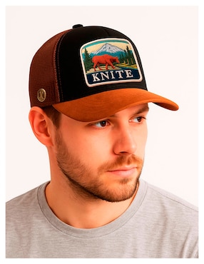 Gorra visera curva snapback casual Knite para hombre