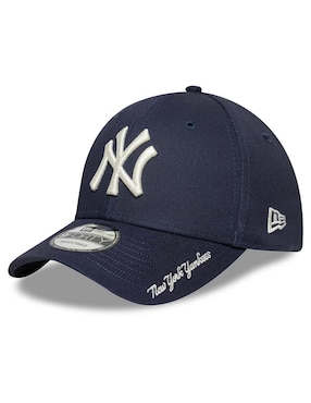 Gorra visera curva correa ajustable para béisbol New Era Mlb New York Yankees para adulto