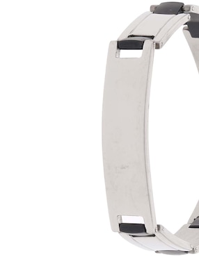 Brazalete Lombrozo de acero inoxidable acabado brillante