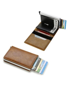 Tarjetero Belug cuero para hombre