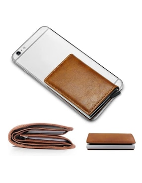 Tarjetero Belug cuero para hombre