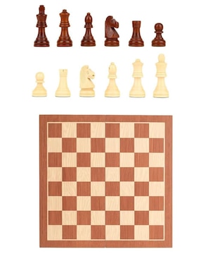 Ajedrez de madera Bluelander